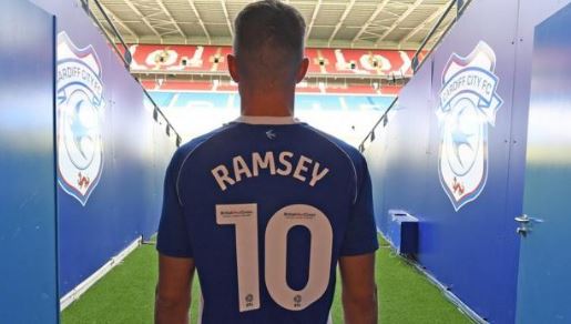  Aaron Ramsey: 웨일스 주장, 니스가 퇴장을 확인한 후 카디프 시티 복귀 완료