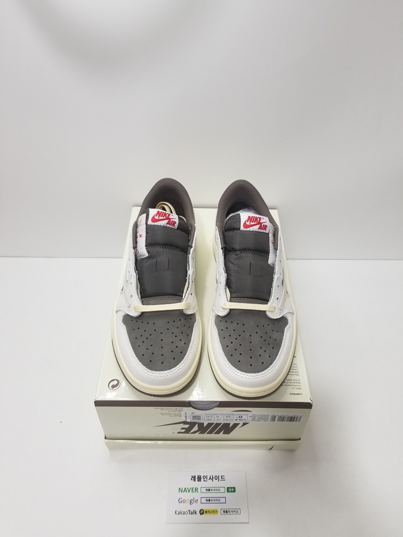  [AIR JORDAN] 트래비스 스캇 x 에어조던1 로우 리버스 모카 DM7866-162 남녀공용 (OG공장)