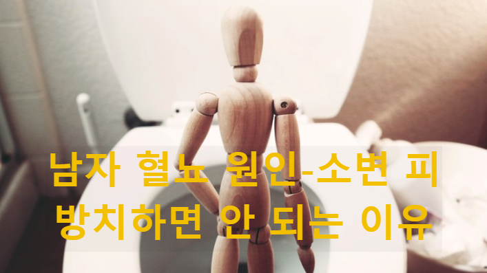  남자 혈뇨 원인-소변 피 방치하면 안 되는 이유