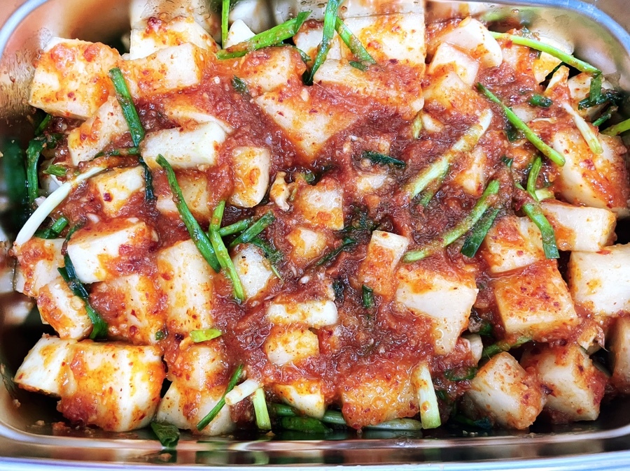  백종원이 추천하는 집밥메뉴 : 깍두기 담그기 : 여름 깍두기 만들기