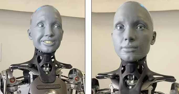 가장 진보된 휴머노이드 로봇 '아메카'가 예측하는 100년 후의 세계 모습은?