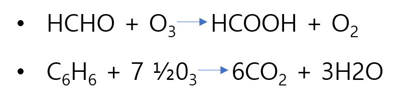 VOC 오존 제거 화학식