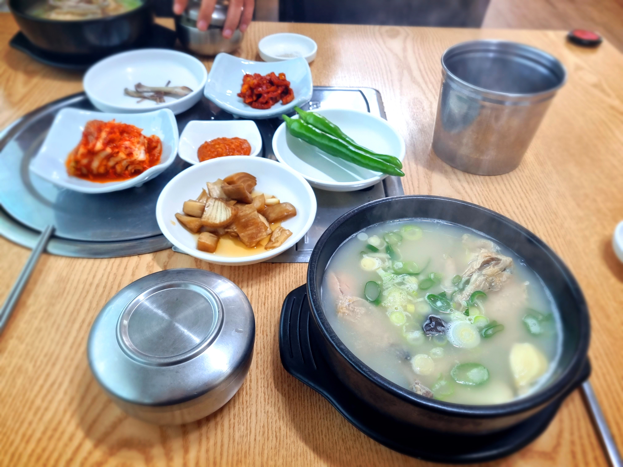  맛집추천)날씨 좋은날 몸보신  토종닭으로만든  삼계탕 맛집 자연맛닭후기
