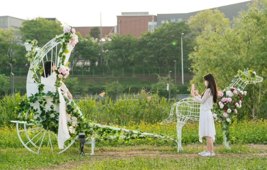 중랑 장미공원