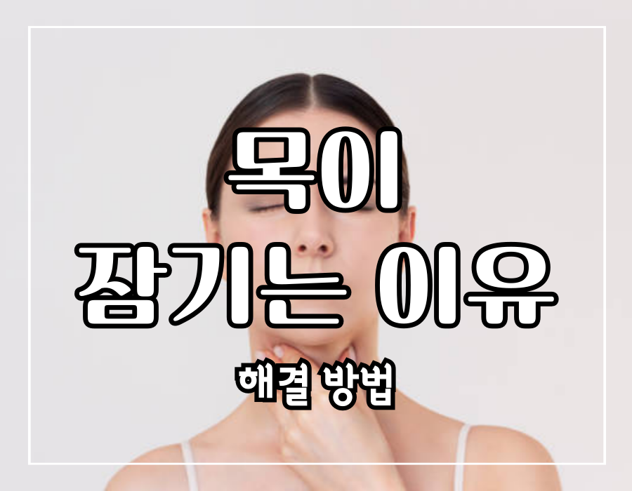 이 이미지는 목이 잠기는 이유에 관한 포스팅의 대표 이미지입니다.