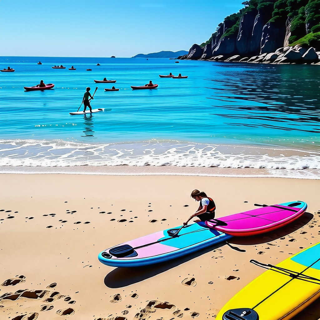 🏄♂️ 푸른 제주 바다를 내 손안에! 김녕성세기해변 패들보드 체험 완전 정복