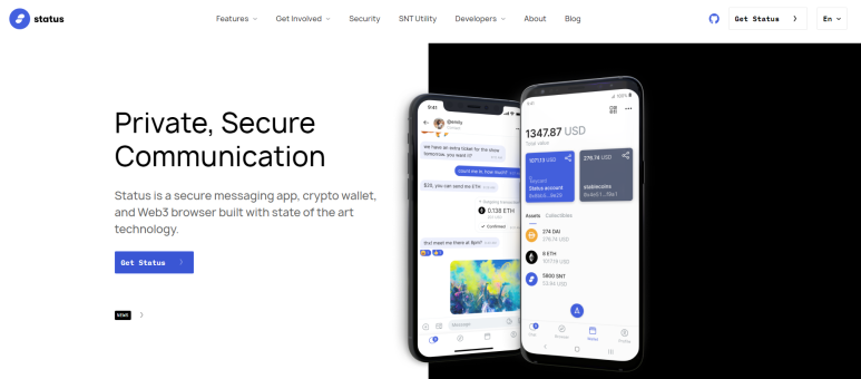 스테이터스네트워크토큰(SNT) 코인 정보