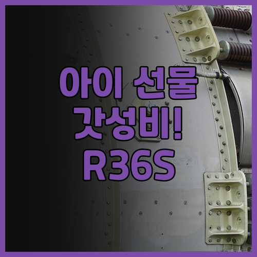 MMQ R36S 레트로 게임기, 아이