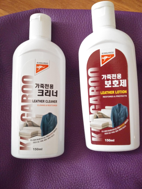  캉가루 가죽 크리너, 보호제 사용후기, 주의사항