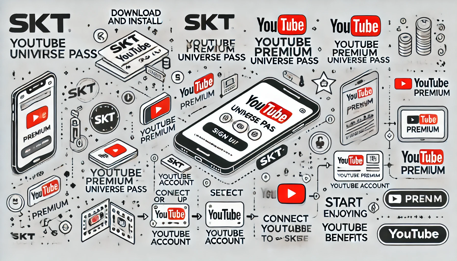 SKT 유튜브 프리미엄 할인
