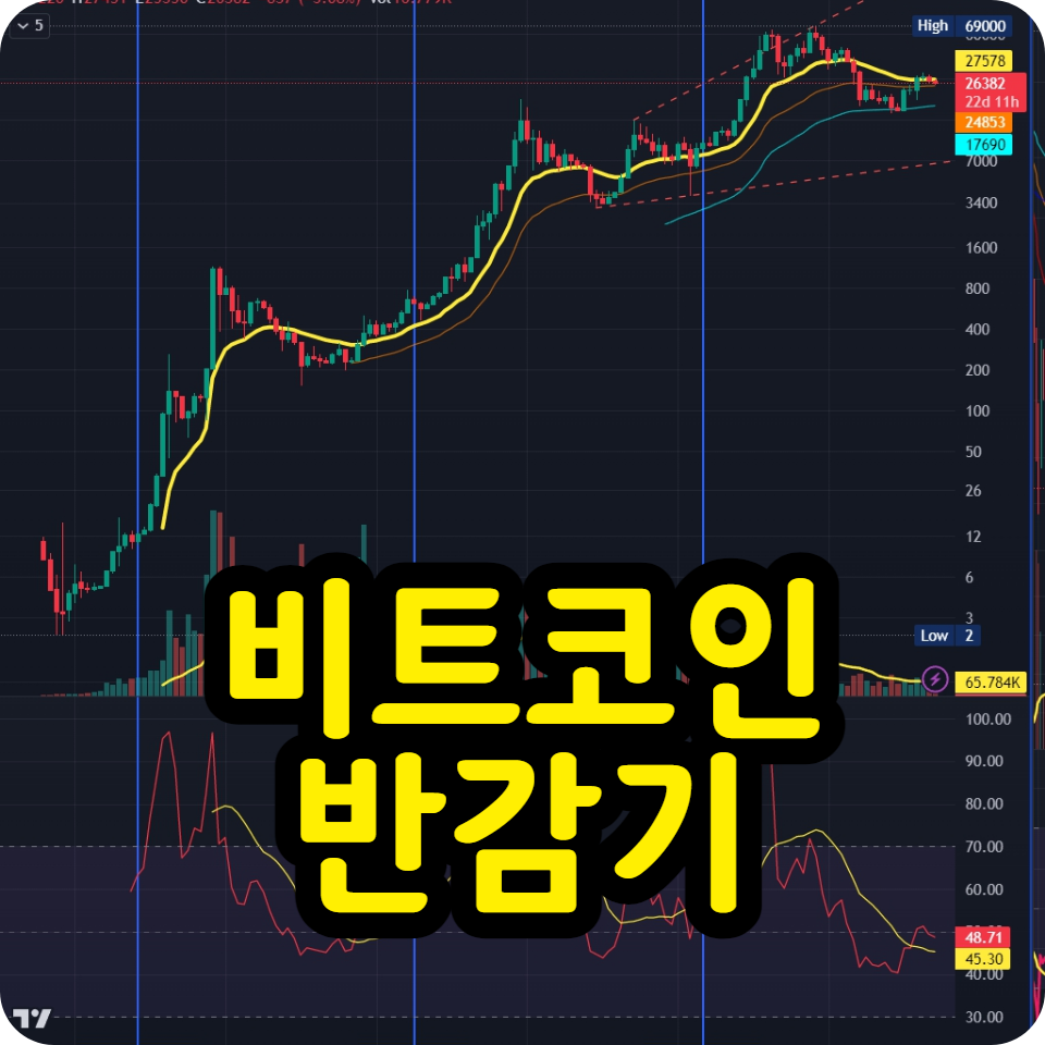  비트코인 반감기(bitcoin halving) 의미, 가격 상승 전망
