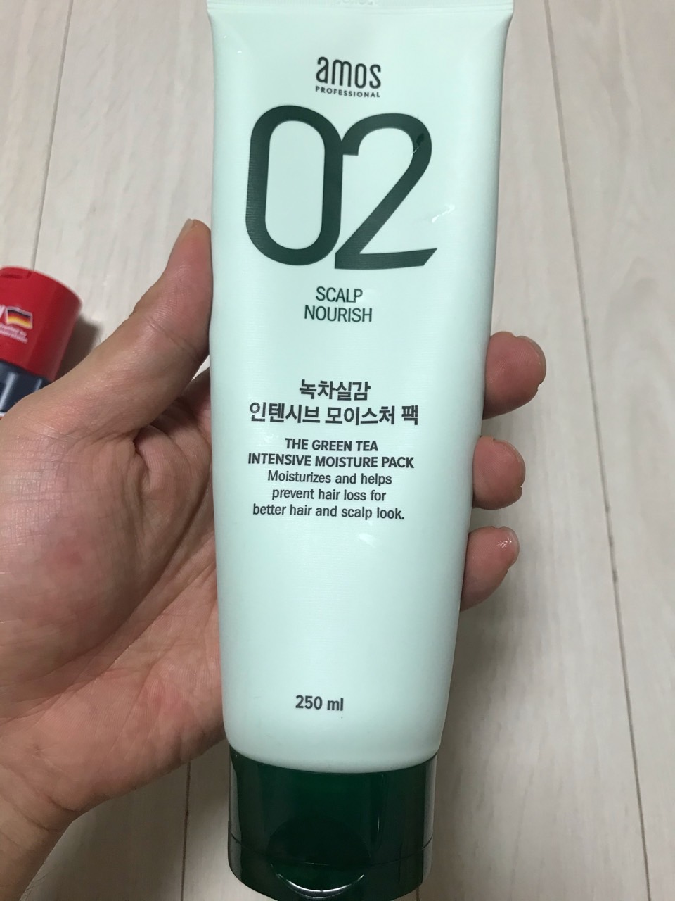  [탈모 예방2] 녹차실감 인텐시브 모이스처 팩 후기