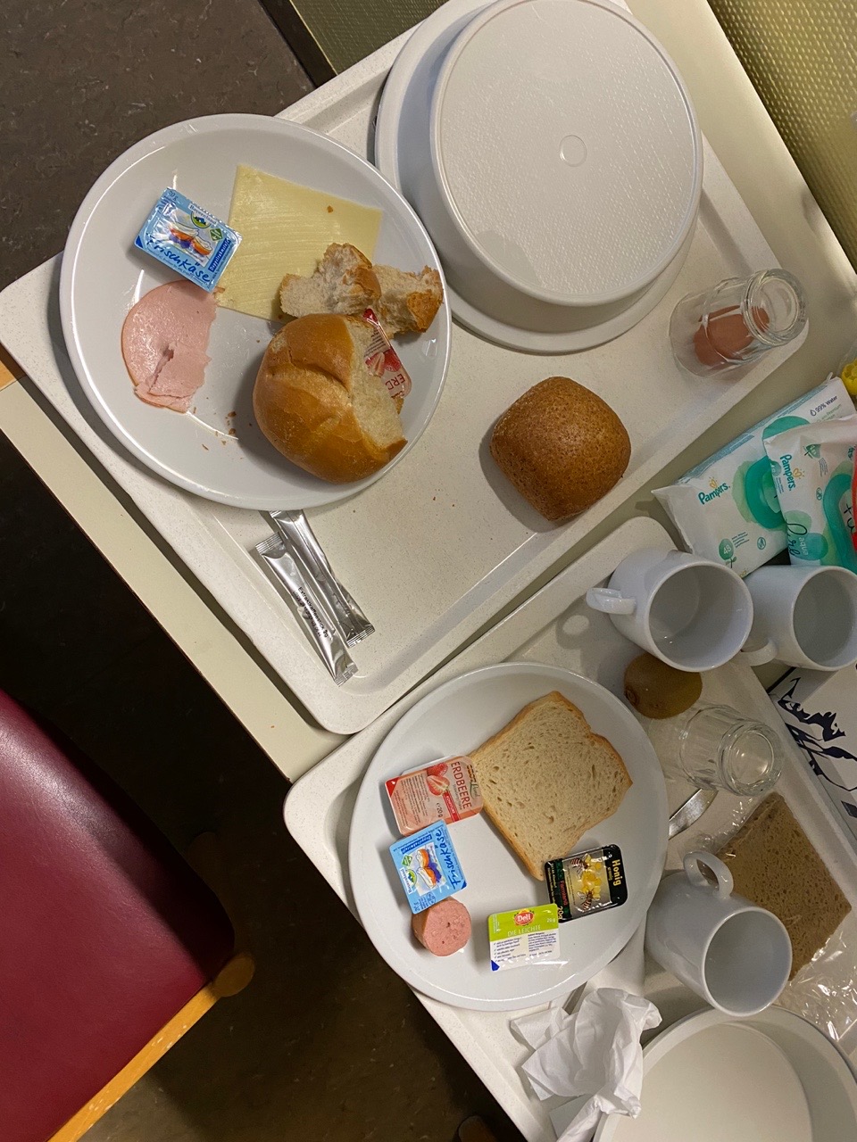 독일병원아침빵