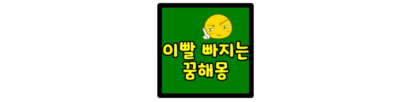  이빨 빠지는 꿈 해몽 (2023)