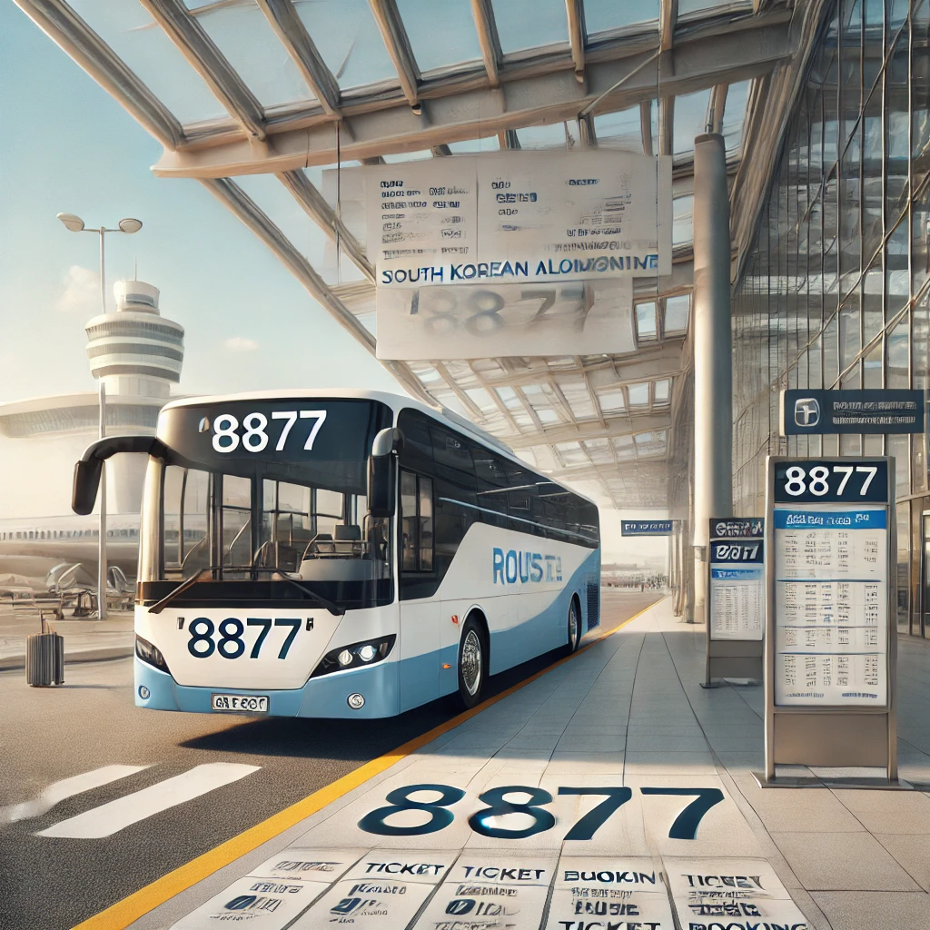 8877번 공항버스 시간표&amp;#44; 공항버스 8877 예매&amp;#44; 공항버스 N8877 예매 4