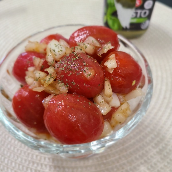  토마토마리네이드 만들어서 토마토 냉파스타 해먹기 성공적!