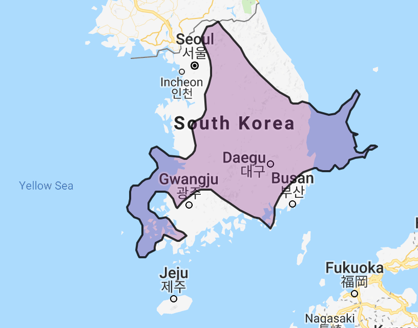 한국 vs 일본&#44; 사이즈 비교