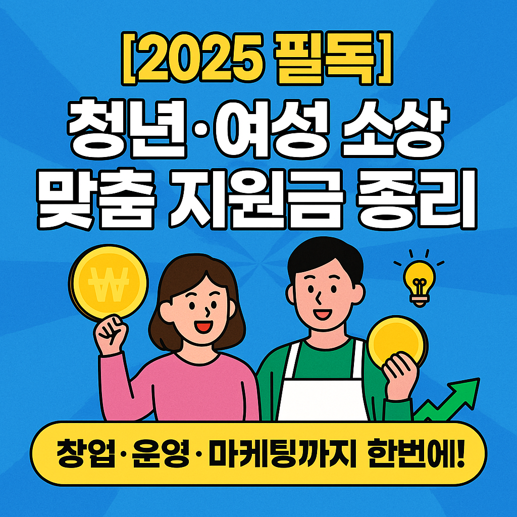 청년·여성 소상공인
