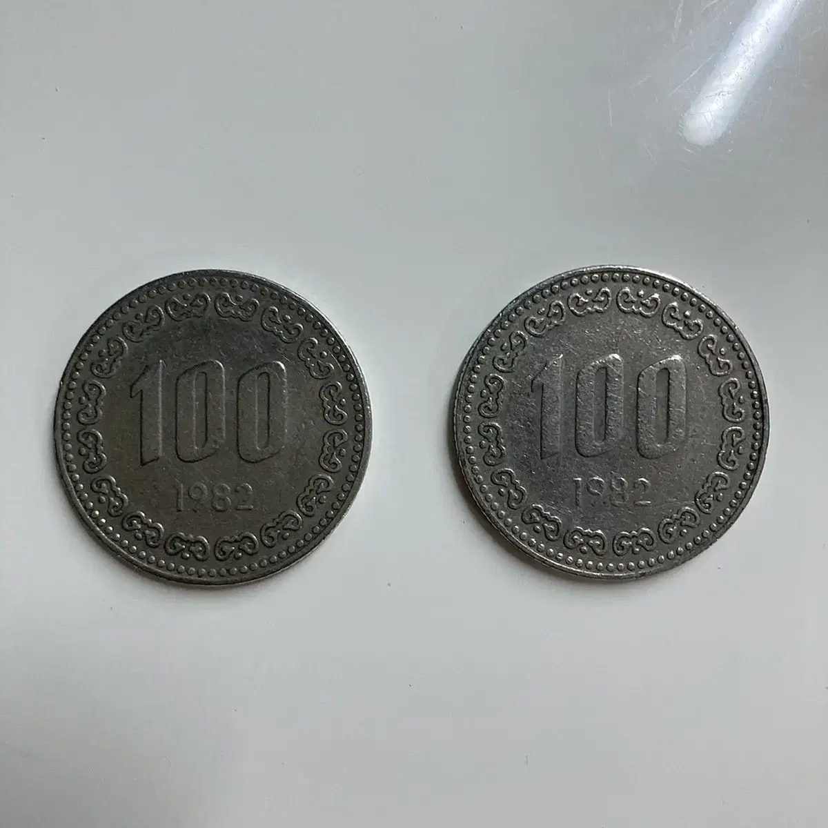 1982년 100원 동전의 디자인