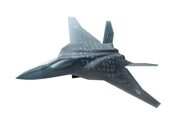 일본 국방부가 배포한 F-X 전투기의 개념 형상