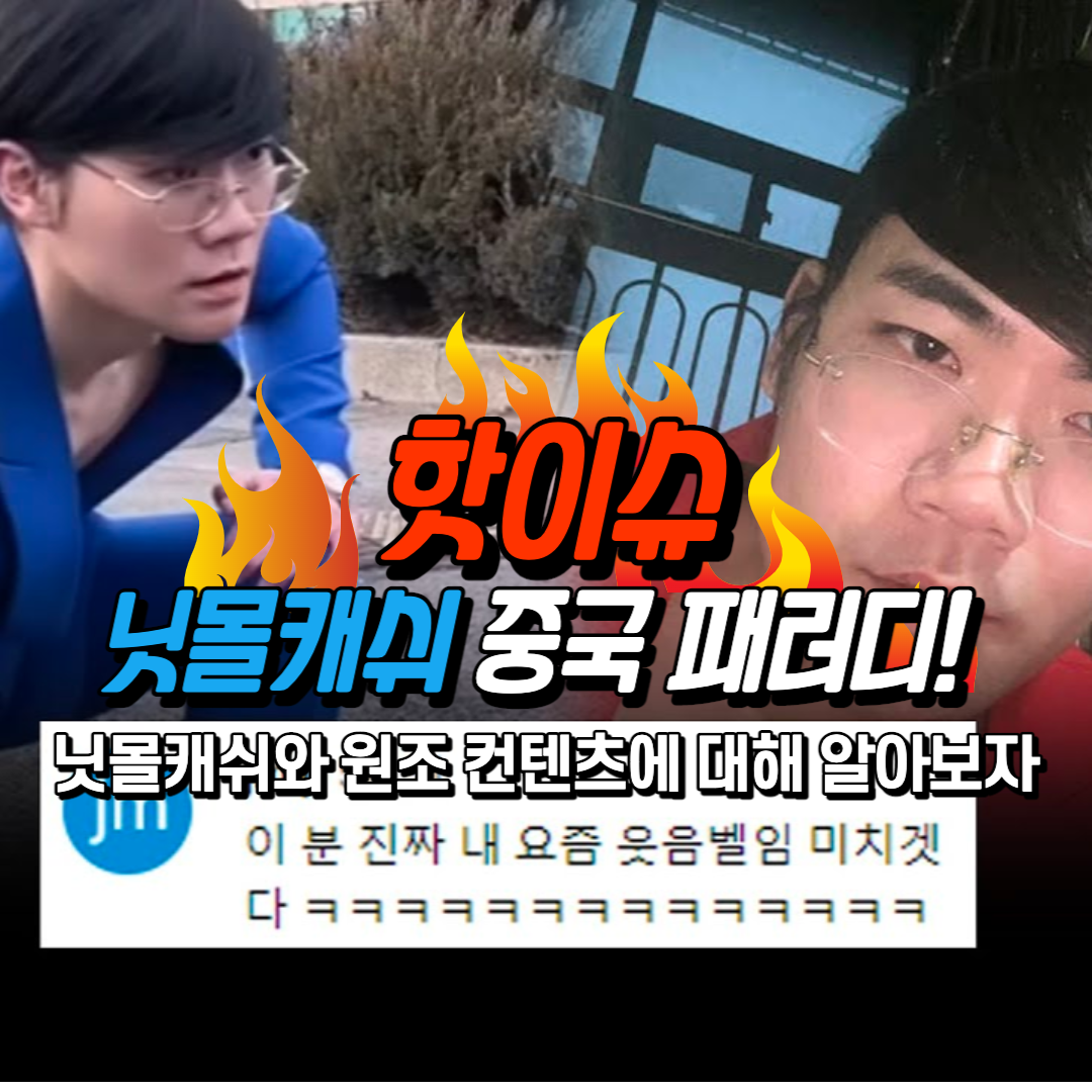  닛몰캐쉬 중국 패러디와 노래에 대해 알아보자!