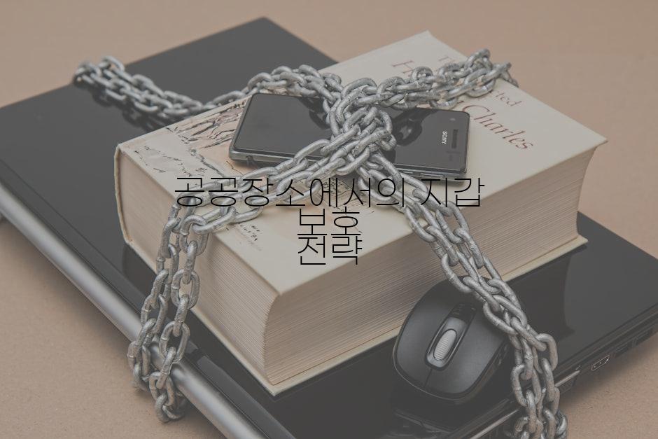공공장소에서의 지갑 보호 전략