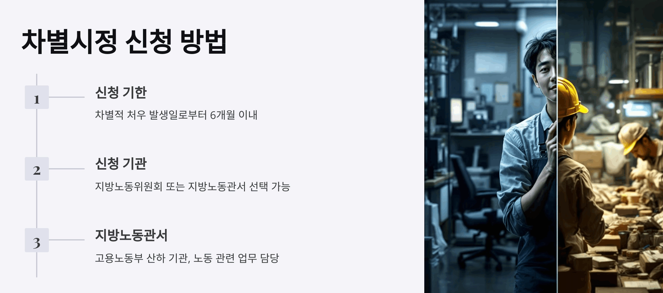 차별시정 신청 방법