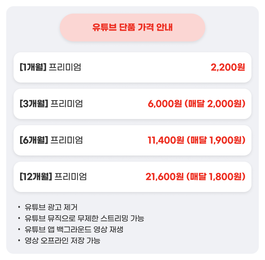  [솔직후기] 놀라웠던 유튜브프리미엄, 넷플릭스 80% 할인해서 보기