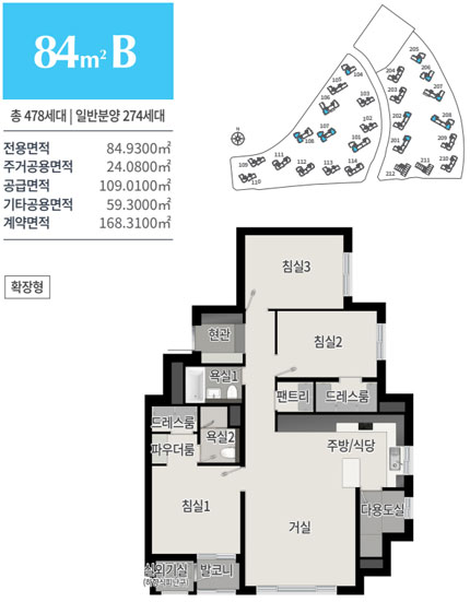 트리우스 광명 84 b형