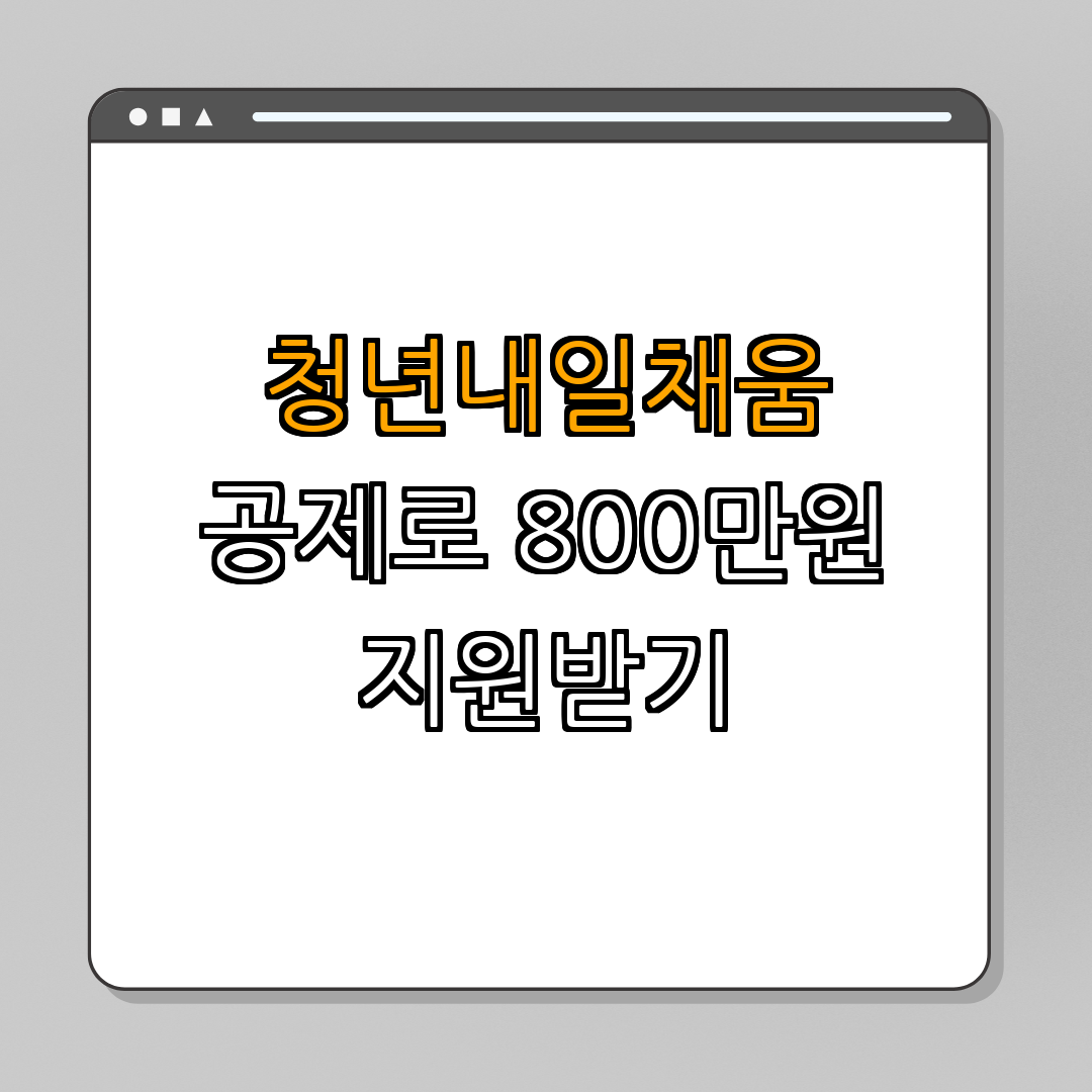 서울시 금천구 청년내일채움공제로 800만원 지원받기 ｜ 청년 지원 ｜ 중소기업 지원 ｜ 경력형성 지원 ｜ 정부 지원 ｜ 총정리