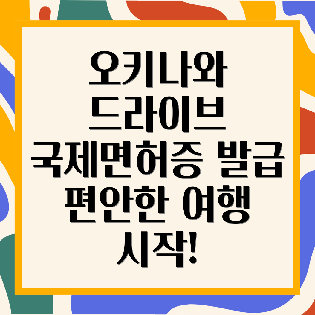 오키나와 국제운전면허증