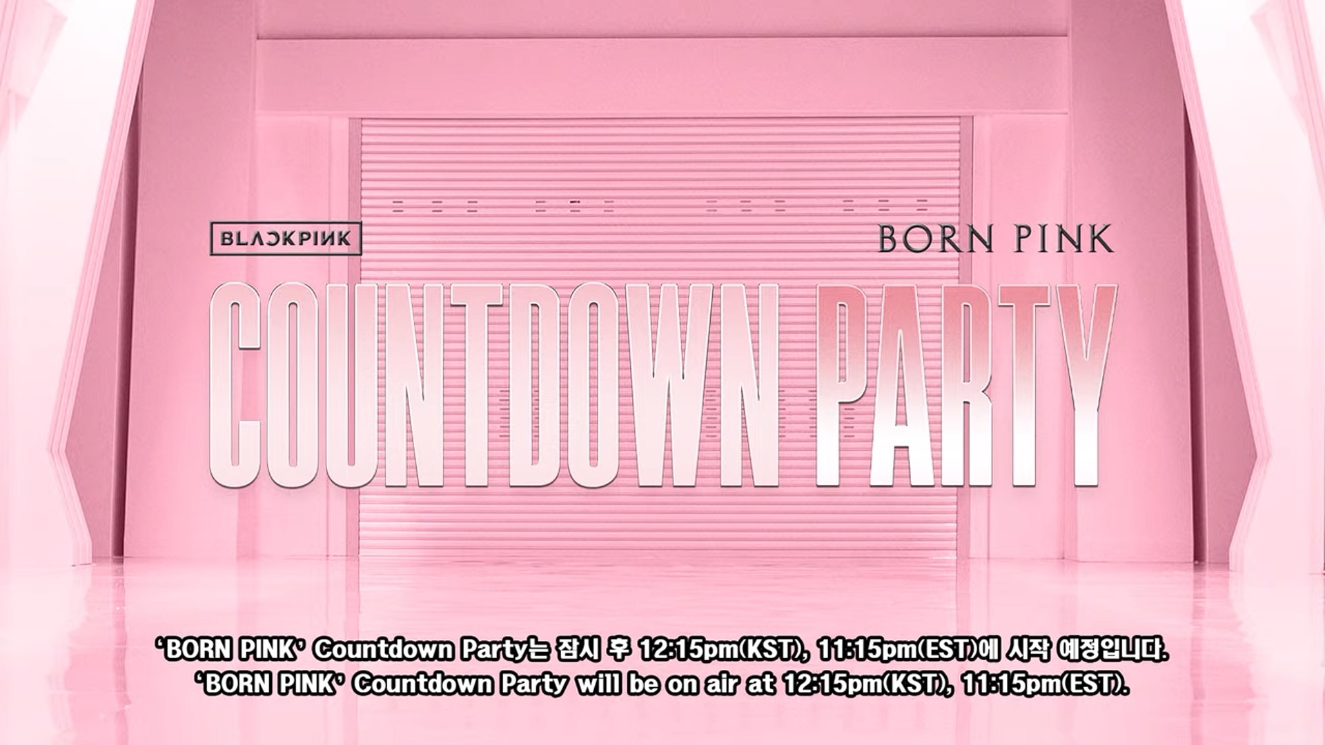 BLACKPINK COUNTDOWN PARTY
