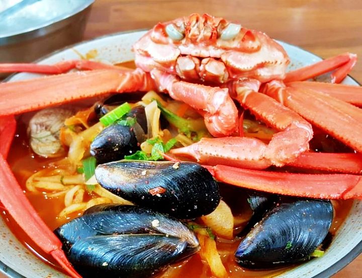  생방송 오늘저녁 경남 함안 홍게 차돌 짬뽕 된장 짜장 흑미면 중국집 맛집 위치 찾아가는 방법