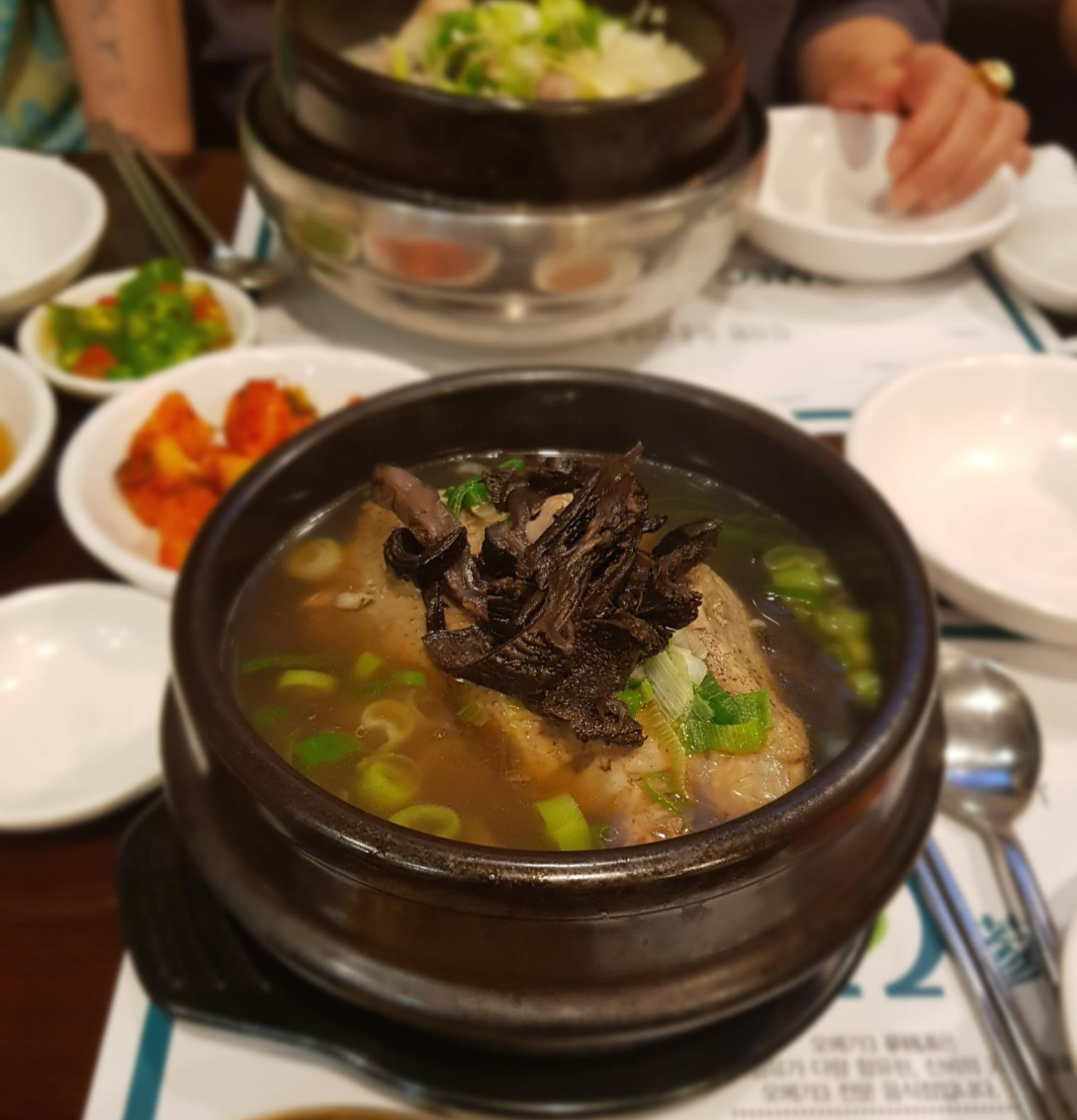 능이버섯 삼계탕, 이촌동 삼계탕 오메가3삼계탕