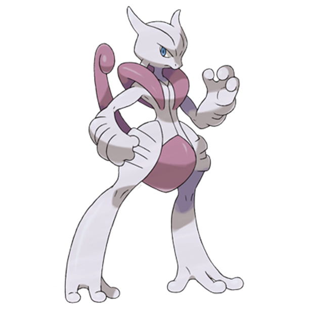  [포켓몬도감]  No. 150 메가뮤츠X Mewtwo #150 Mega Mewtwo X