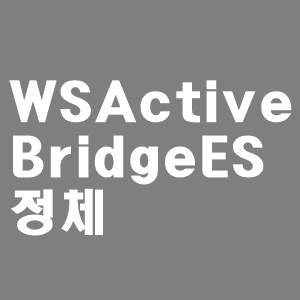  WSActiveBridgeES 정체 및 삭제 방법