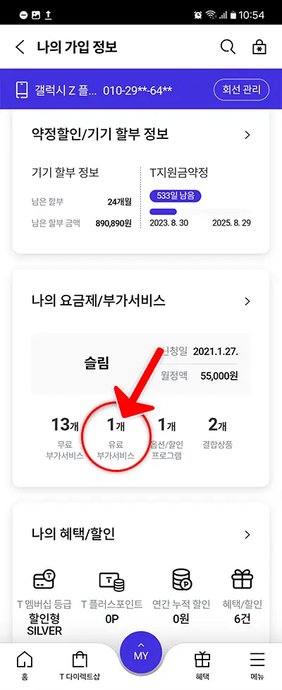 유료 부가서비스