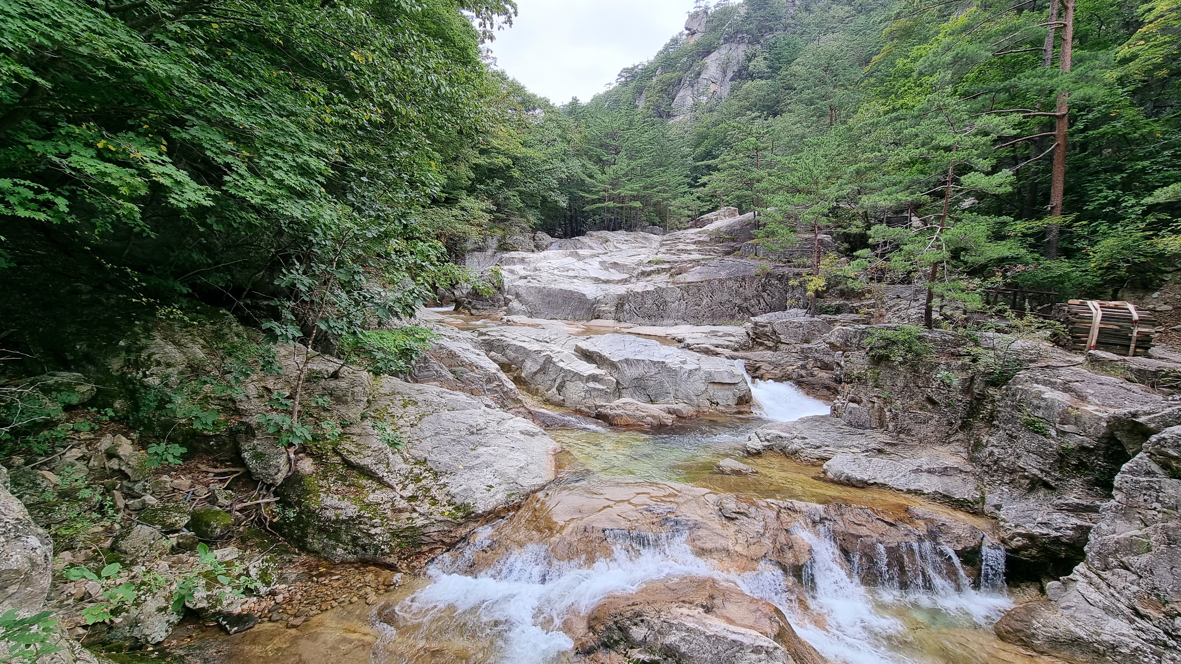 강릉 소금강 트래킹 연화담 - 금강사 - 식당암 - 구룡폭포 - 만물상