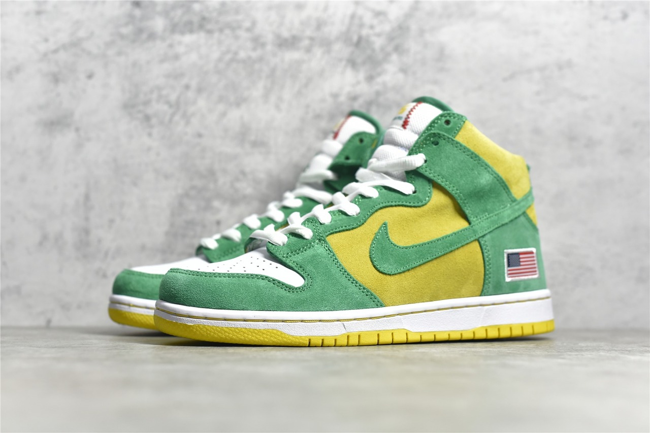  [NIKE x ANONYMOUS] PK 나이키 X 어나미너스 SB 덩크 하이 프로 오클랜드 어슬레틱스 OAKLAND ATHLETICS 305050-337