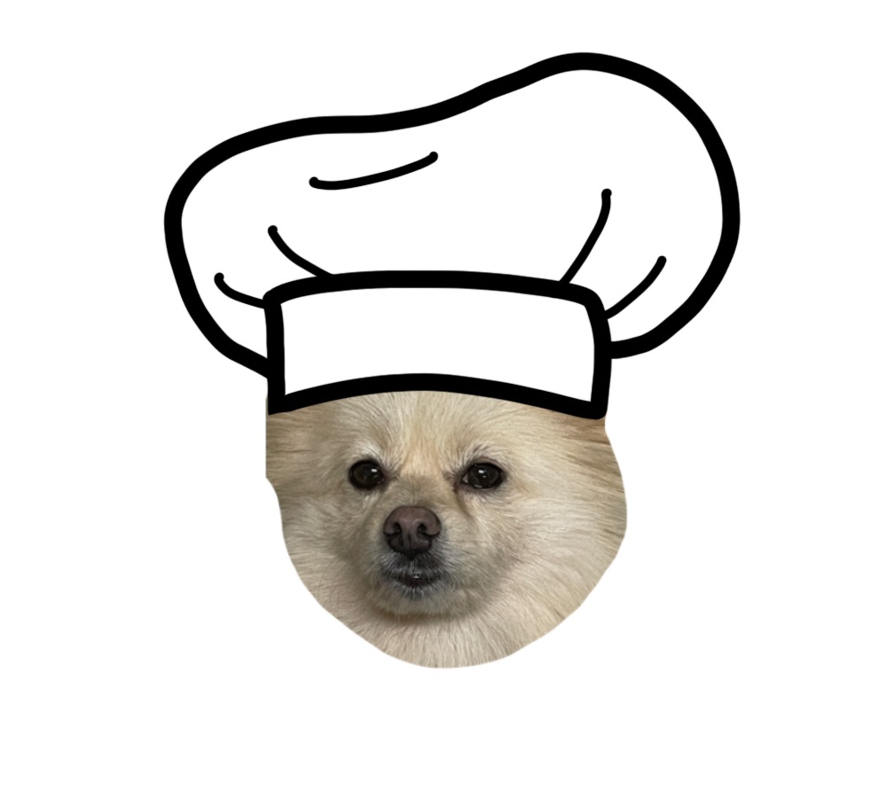 요리하는 강아지