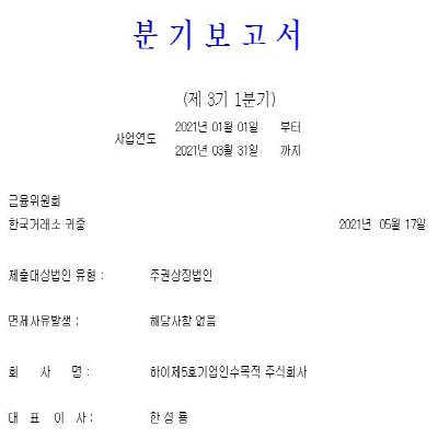  하이제5호스팩, 스팩주 테마 다시 탈까