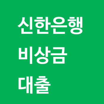 신한은행 비상금대출