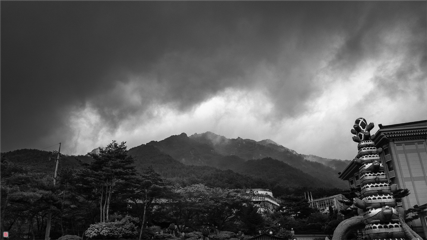  [삼성NX500] 가야산 바라보기