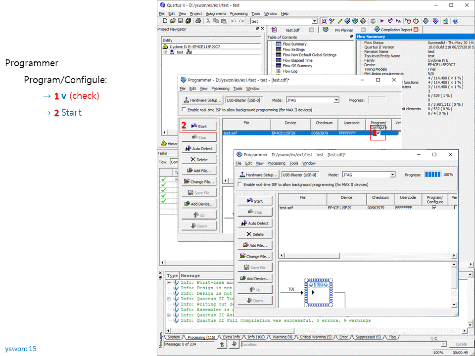 [Quartus] Quartus II 10.0 Quick Start