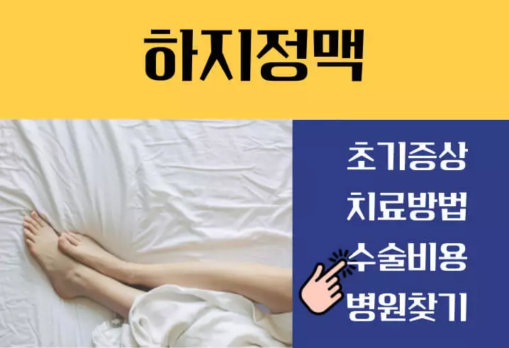 하지 정맥류 증상 수술비용