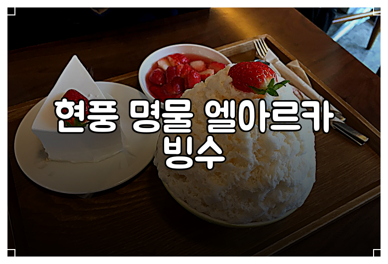 현풍 명물 엘아르카 빙수