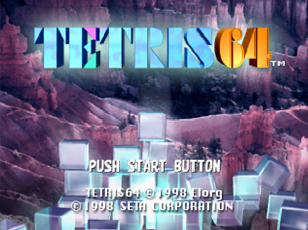  NINTENDO 64 - 테트리스 64 (Tetris 64) 퍼즐 게임 파일 다운