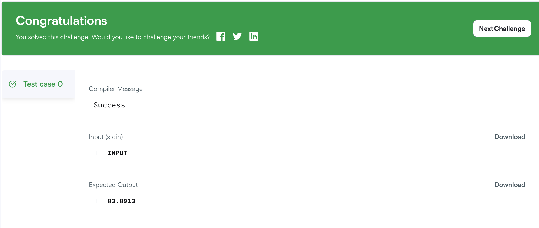 [HackerRank 문제풀이] Weather Observation Station 20