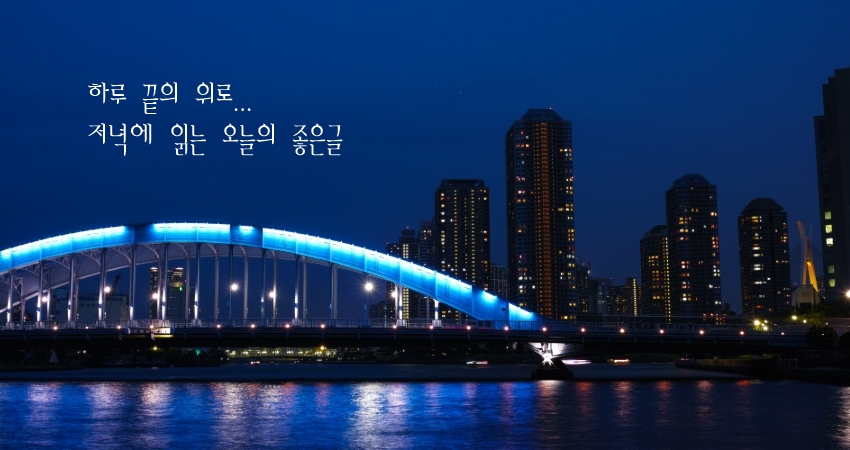 하루 끝의 위로 저녁에 읽는 오늘의 좋은글