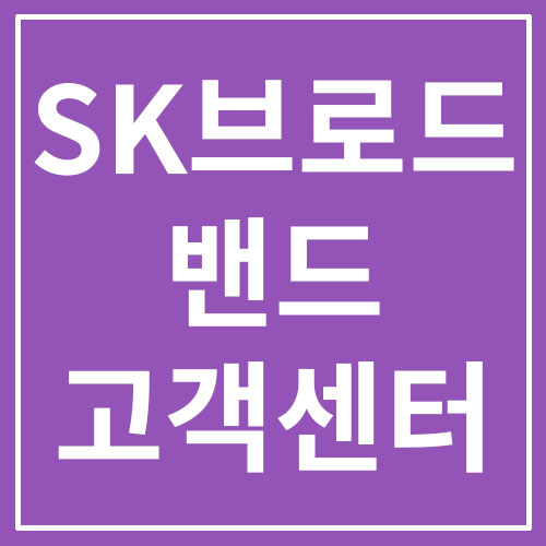  SK브로드밴드 고객센터 전화번호(개인 및 기업)